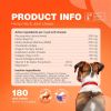 Hip Joint Health Supplement 180 Soft Chews Joint Supplement for Dogs with Glucosamine Chondroitin MSM Turmeric