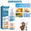 Yegbong Pet Dry Cleaning Mousse Body Wash For Young Cats And Dogs Wash Free To Remove Odor And Smooth Hair Cleaning