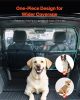 Dog Car Barrier 56" Wide Front Seats Installation Car Divider for Truck Vehicle