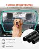Dog Car Barrier 56" Wide Front Seats Installation Car Divider for Truck Vehicle