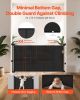 Retractable Baby Gate 34 in Tall Extend to 55 in Wide for Kids or Pets Black