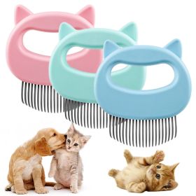 Pet Massage Brush Pet Grooming Massage Tool To Remove Loose Hairs (Primary Colour: GREEN, Piece: 1pcs)